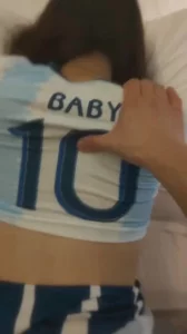 让别人的女朋友穿球衣做我的母狗